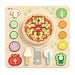 Classic World Houten Vormenpuzzel Pizza