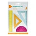Geometrie Set Gekleurd