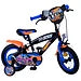 Hot Wheels Fiets - 12" - Zwart Oranje Blauw - Twee handremme