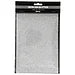 Opstrijkfolie Glitter Zilver