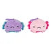 Axolotl Omkeerbare Sleutelhanger Pluche