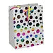 Geschenktas Glitterfolie 18x10x23cm