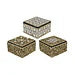 Doosje 7x4cm Goud