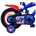 Sonic Prime Fiets - 12 inch - Blauw Rood - Twee handremmen