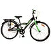 Volare Thombike Fiets - 24" - Zwart Groen - Twee handremmen