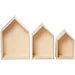 Houten Huisjes met Ophanghaak