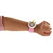 Klaparmband met Horloge - Kat met Hoorn