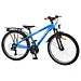 Volare Cross Fiets - 24" - Blauw - 18 versnellingen - Twee h