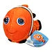 Knuffel Big Head Pluche Clownvis