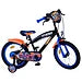 Hot Wheels Fiets - 16" - Zwart Oranje Blauw - Twee handremme