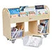 Classic World Mobiele Boekenkast Hout