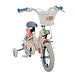Disney Stitch Fiets - 12" - Twee handremmen - Crème Koraal