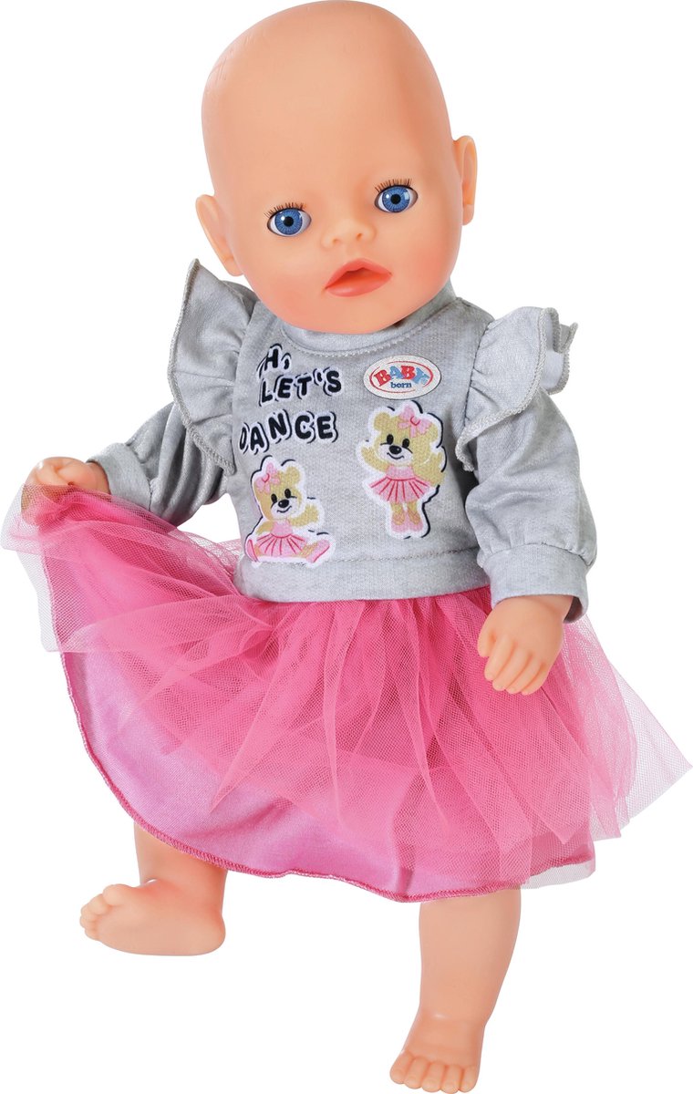 BABY born Little Casual Outfit pink Poppenjurk
