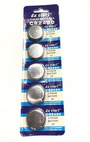 Dil Vinci CR2450 3V Lithium knoopcellen - 5 stuks