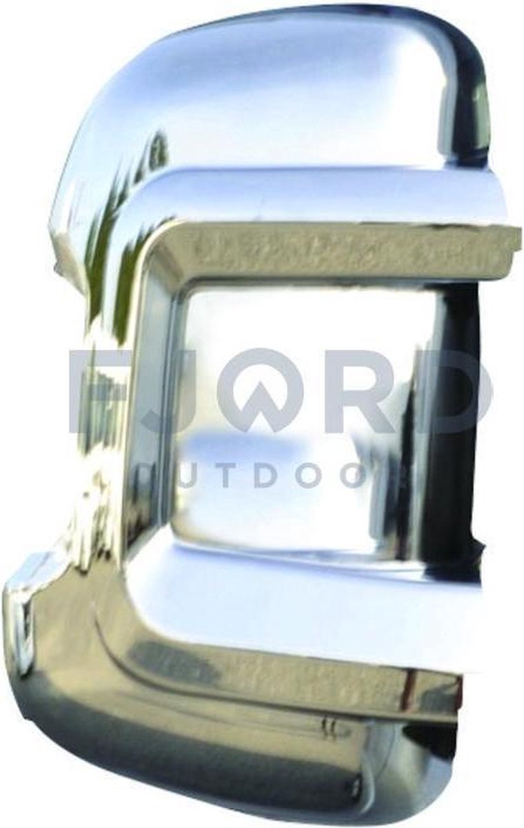 HTD Beschermkap Fiat Ducato Lange uitv. chroom a 2 st