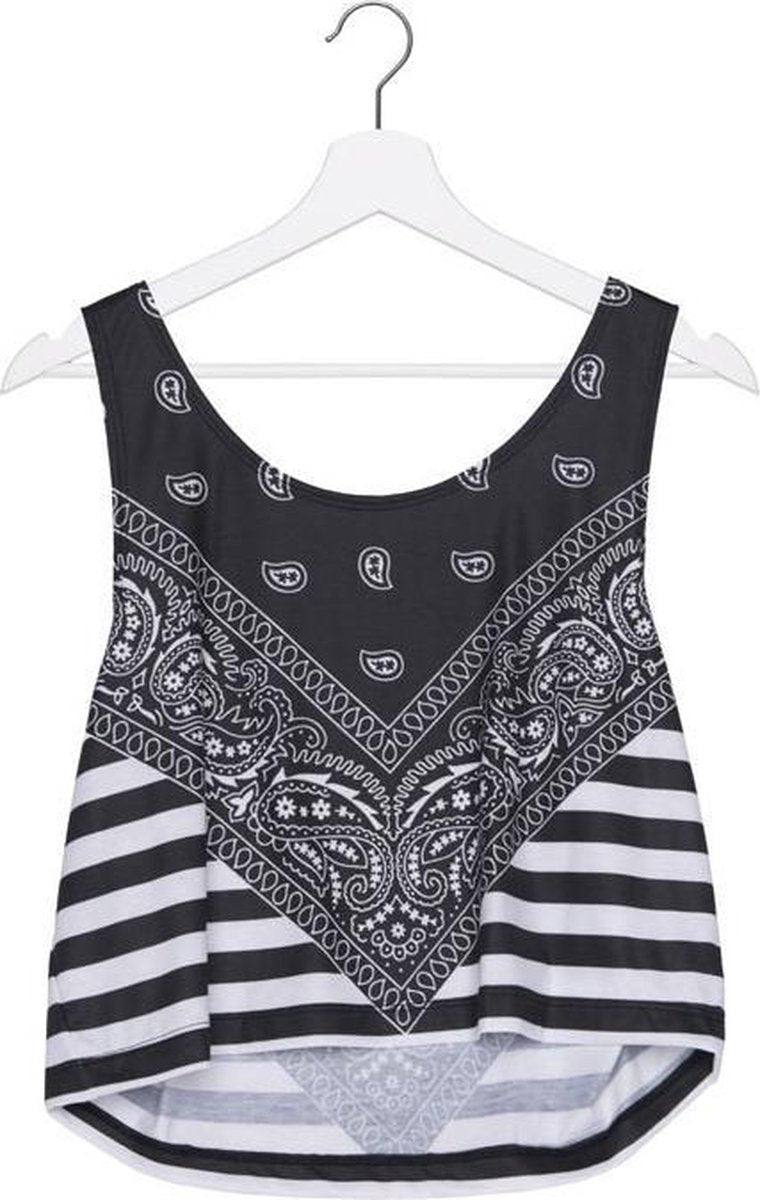 Zumprema - Bandana Black - Crop Top - Zwart