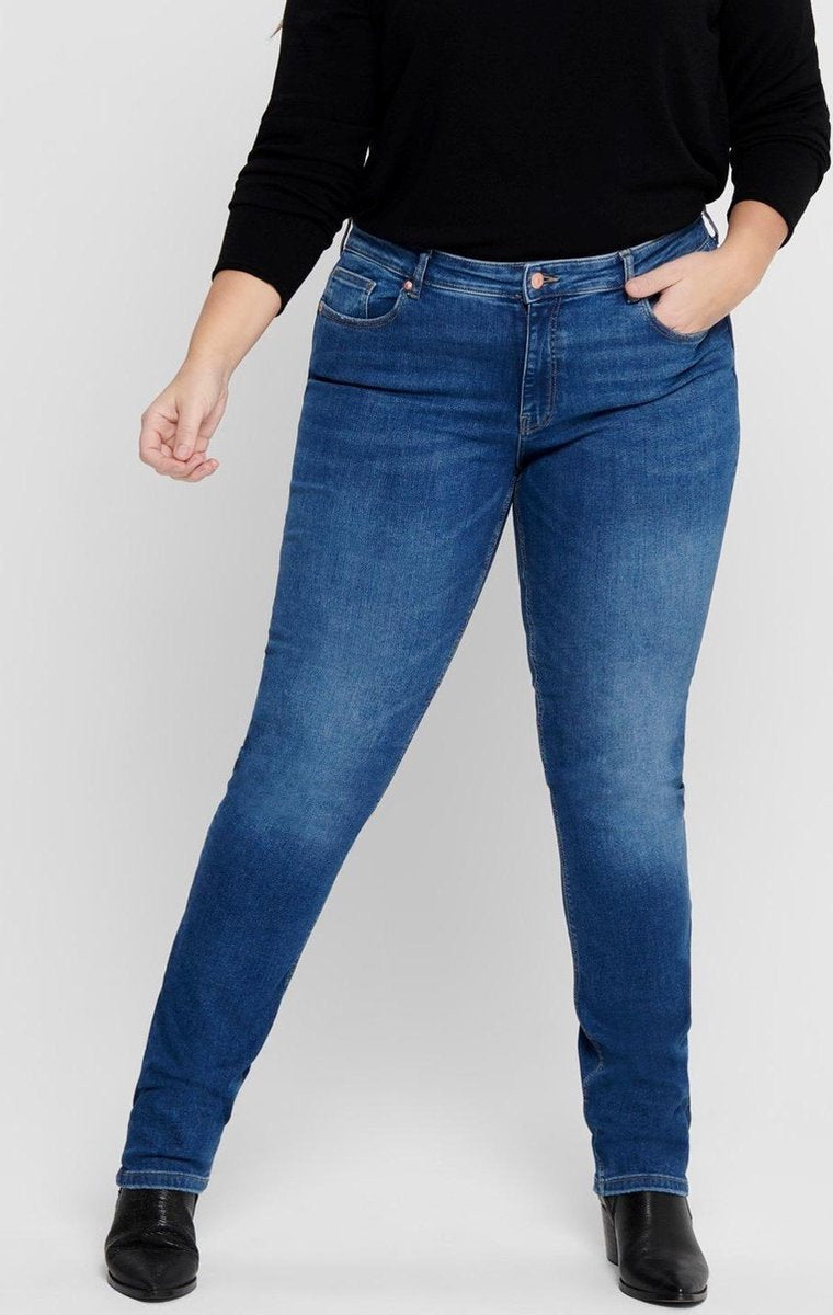 Only Carmakoma Carveva Broek Regular Blauw Maat 54/32
