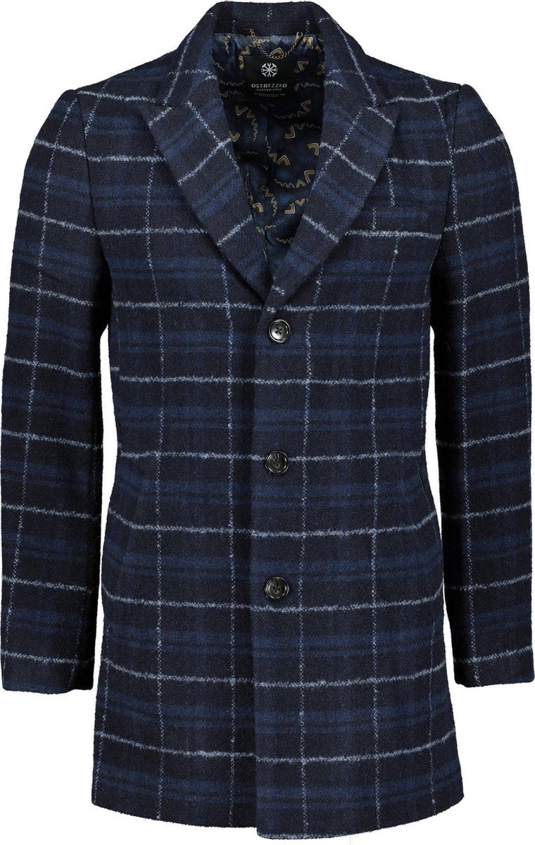 Dstrezzed Jas - Slim Fit - Blauw - L
