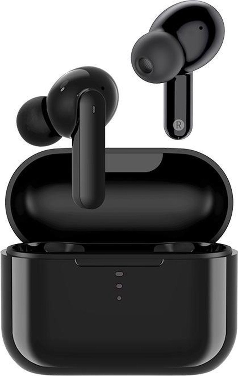 QCY T11 - TWS True Wireless Stereo - Draadloze Oordopjes - BT Oortelefoon - Bluetooth - Microfoon - V5.0 - Zwart