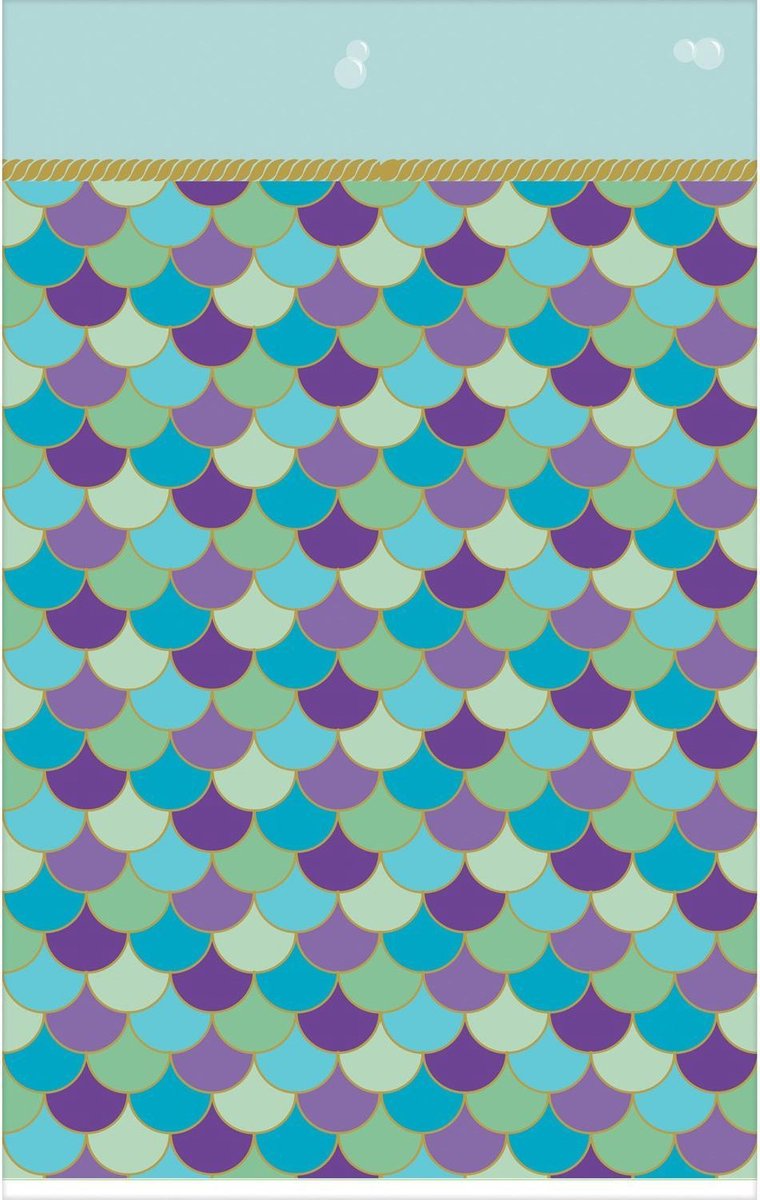 Tablecover Mermaid Wishes Paper 137 x 259cm