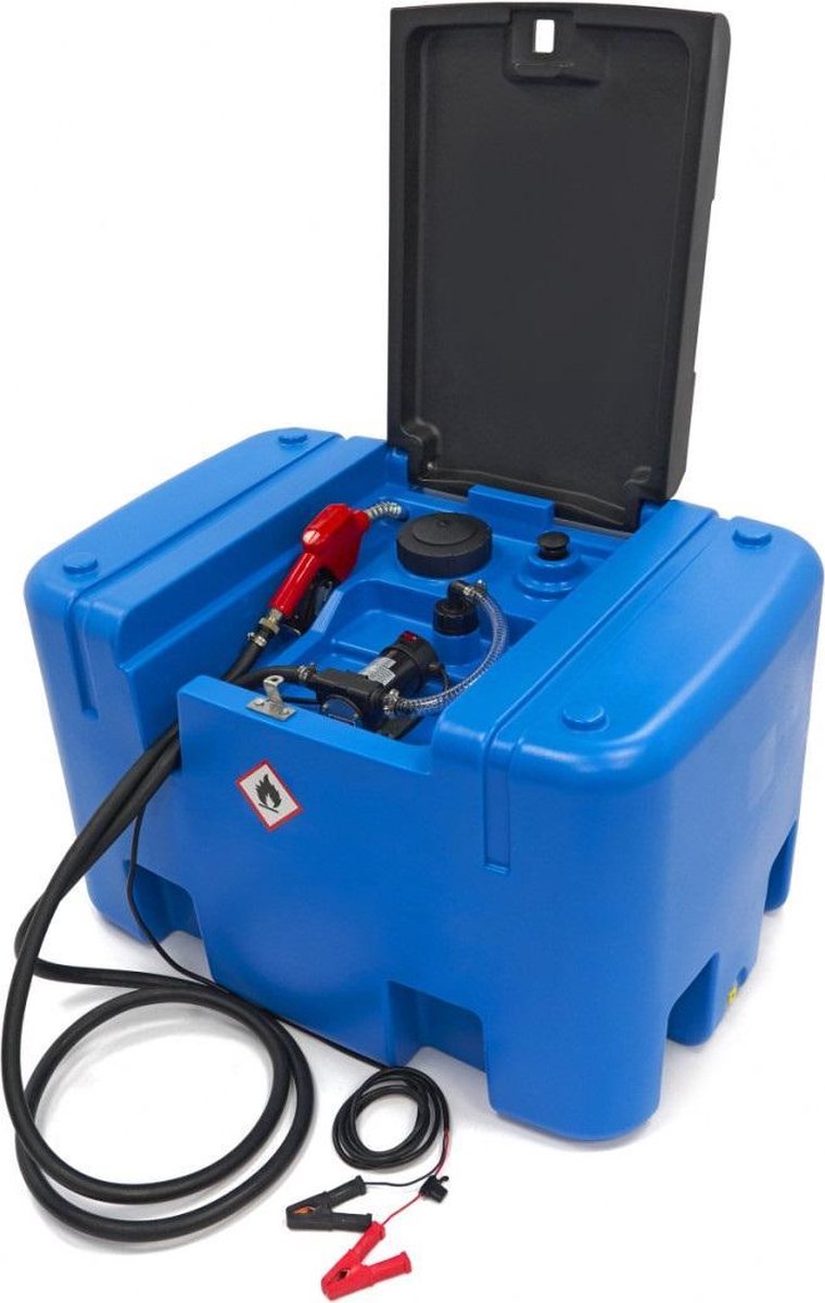 12 Volt 400 Liter Kunststof Mobiele Dieseltank