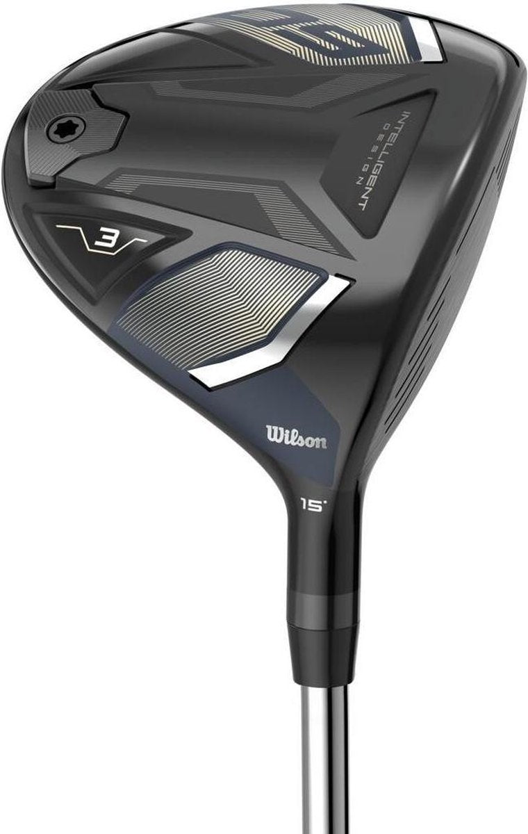 Wilson D9 houten 3 15 graden heren rechts handig regular shaft