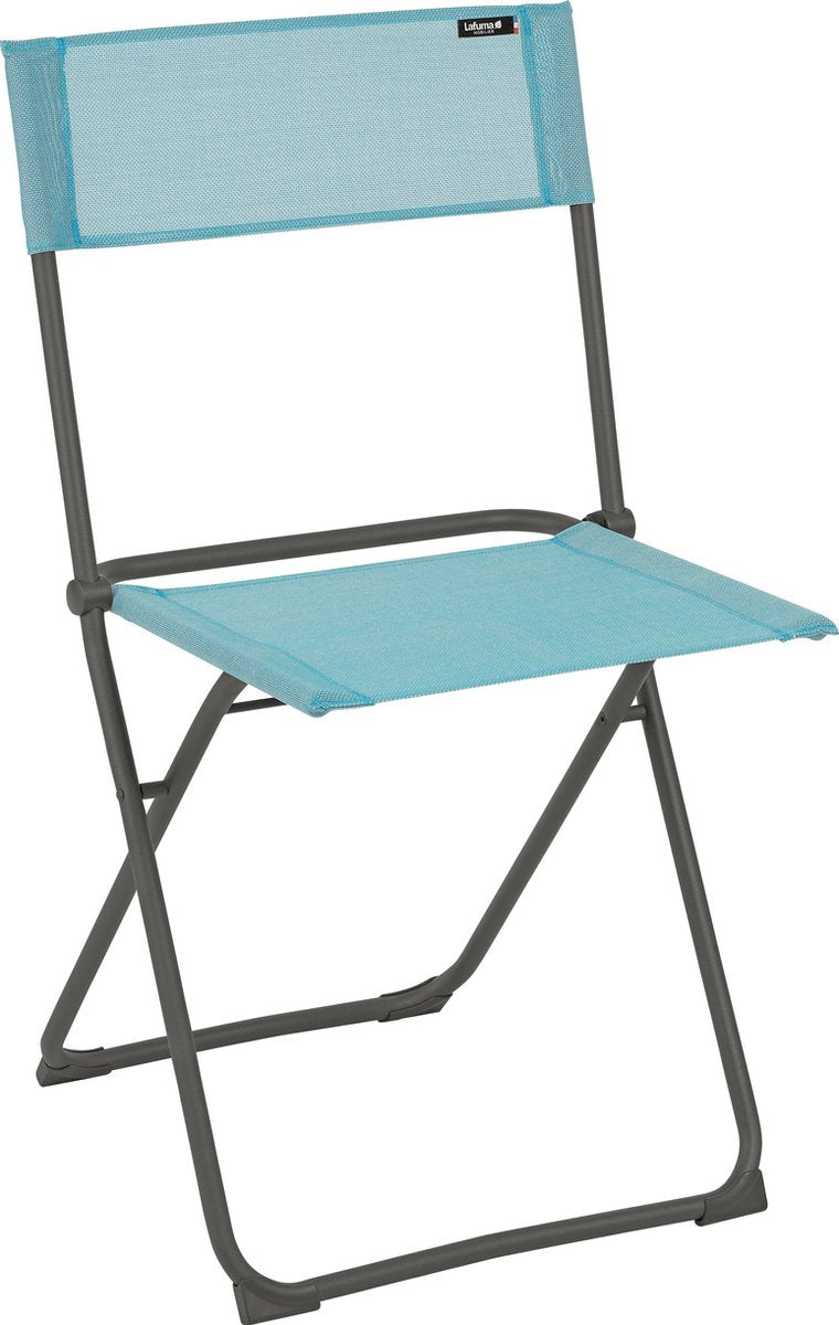 Lafuma BALCONY Batyline® Iso Camping-Balkon stoel - Inklapbaar - Blauw