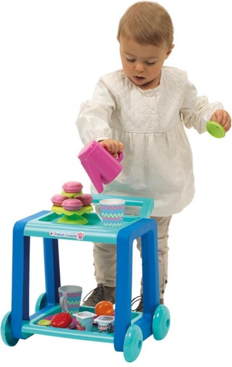 Écoiffier French Cuisine: High-tea Trolley 16-delig