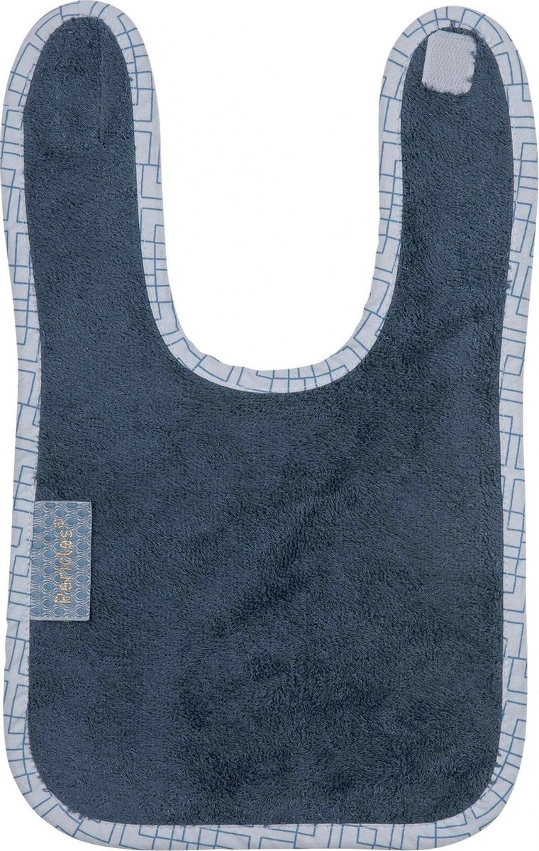 Pericles Slabbetje 36 X 23 Cm Bamboe/polyester Blauw