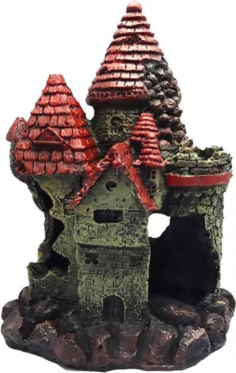 Duvo + Decoratie kasteel 17x14x23cm