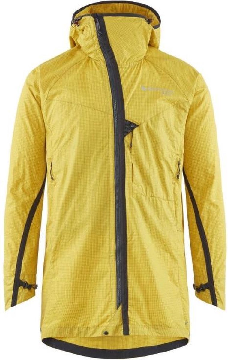 Klättermusen Outdoorparka Ansur Heren Katoen Geel Maat Xs