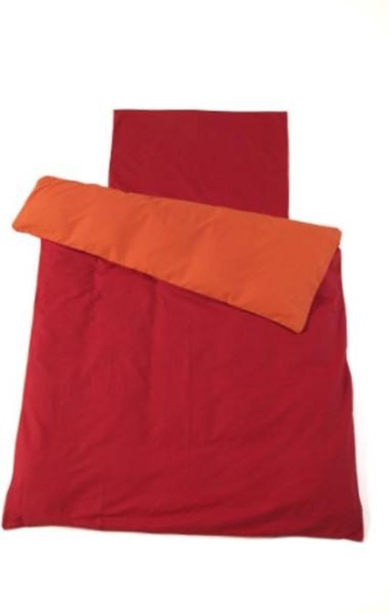 Jollein - Overtrek en sloop 70x100cm oranje/rood