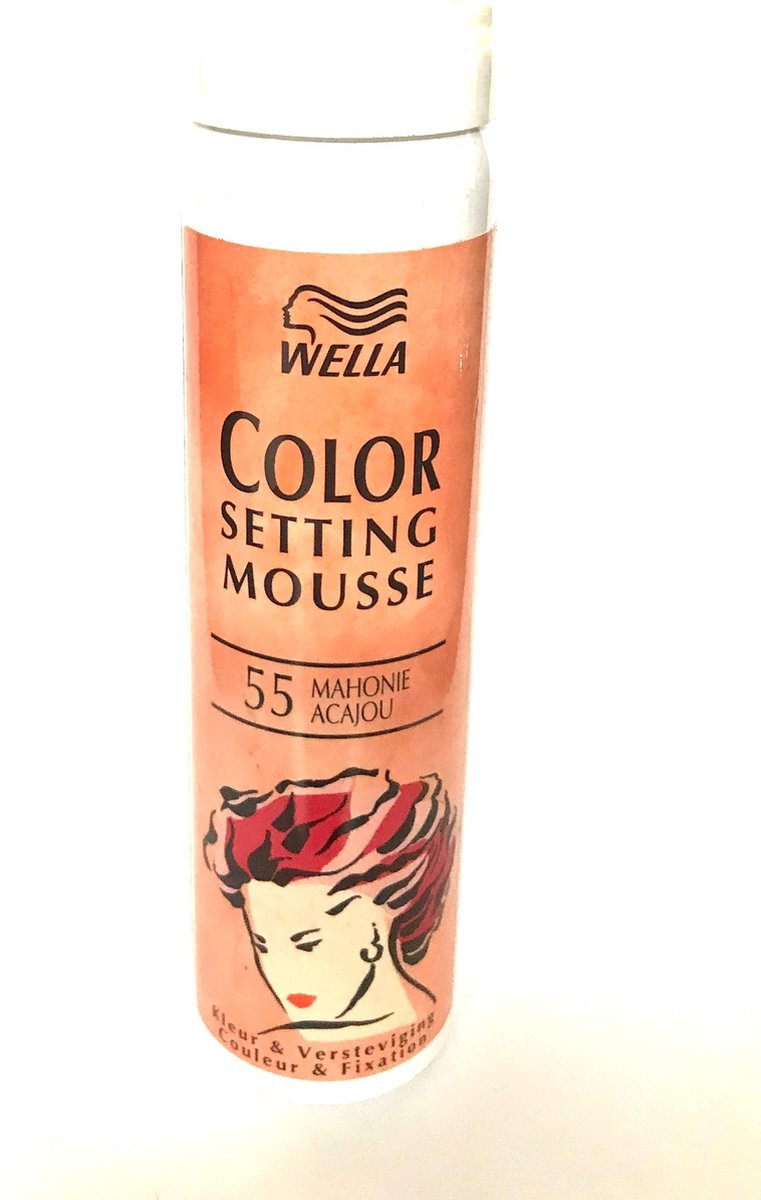 Wella Color Setting Mousse - Kleur en Versteviging - Mahonie - 6stuks