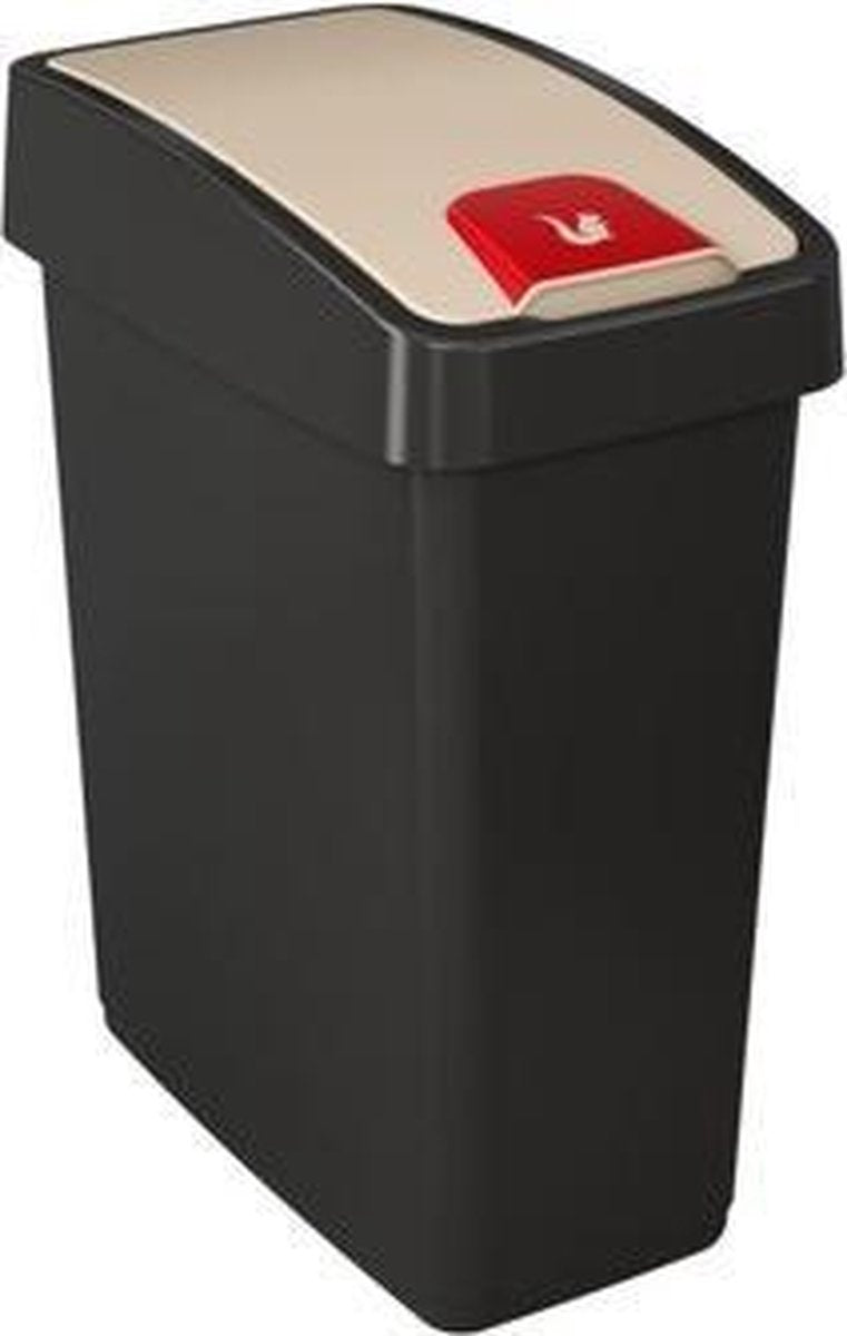Vuilnisbak klapdeksel PREMIUM ZACHTE