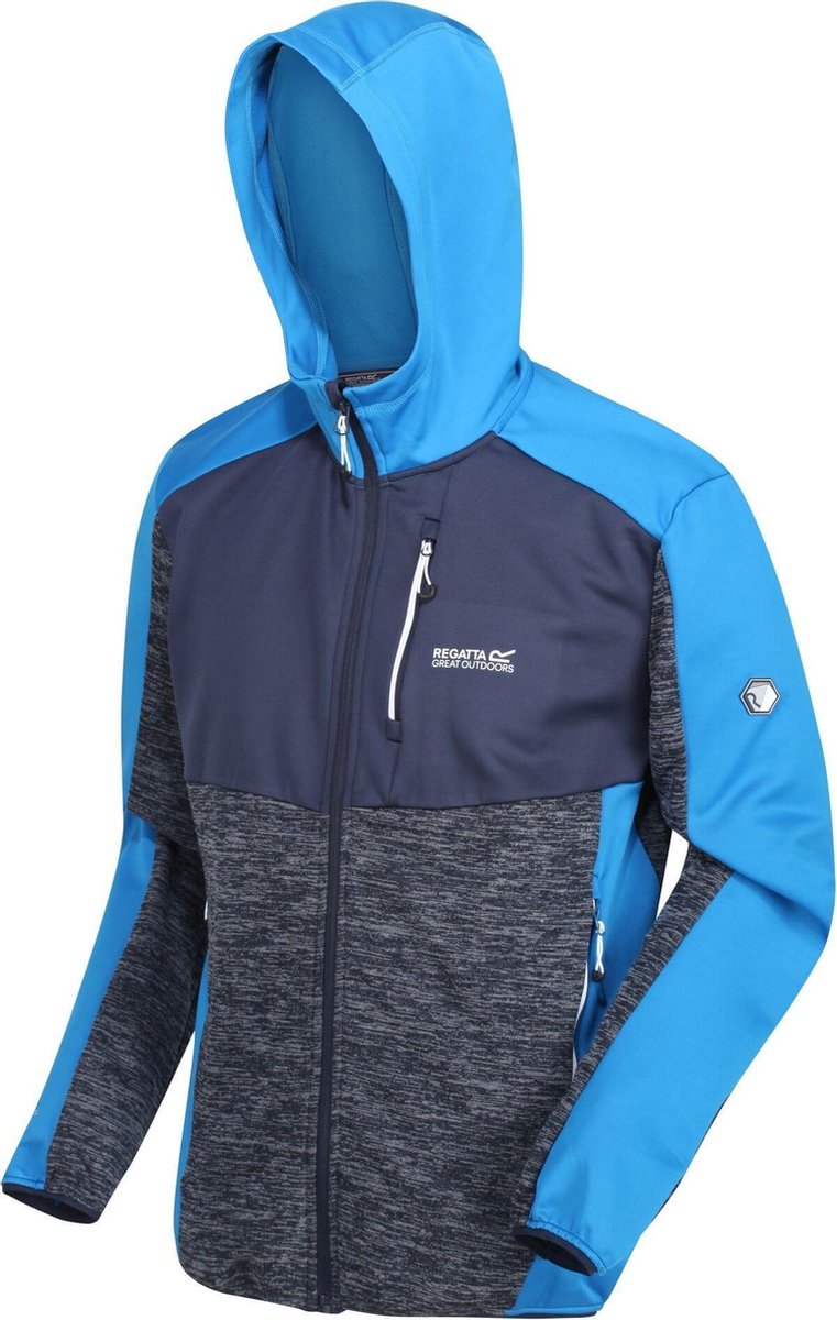 Regatta Outdoorjas Cadford Heren Polyester Blauw/grijs Maat Xxl