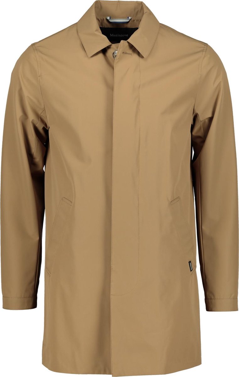 Matinique Regenjas - Slim Fit - Zand - M