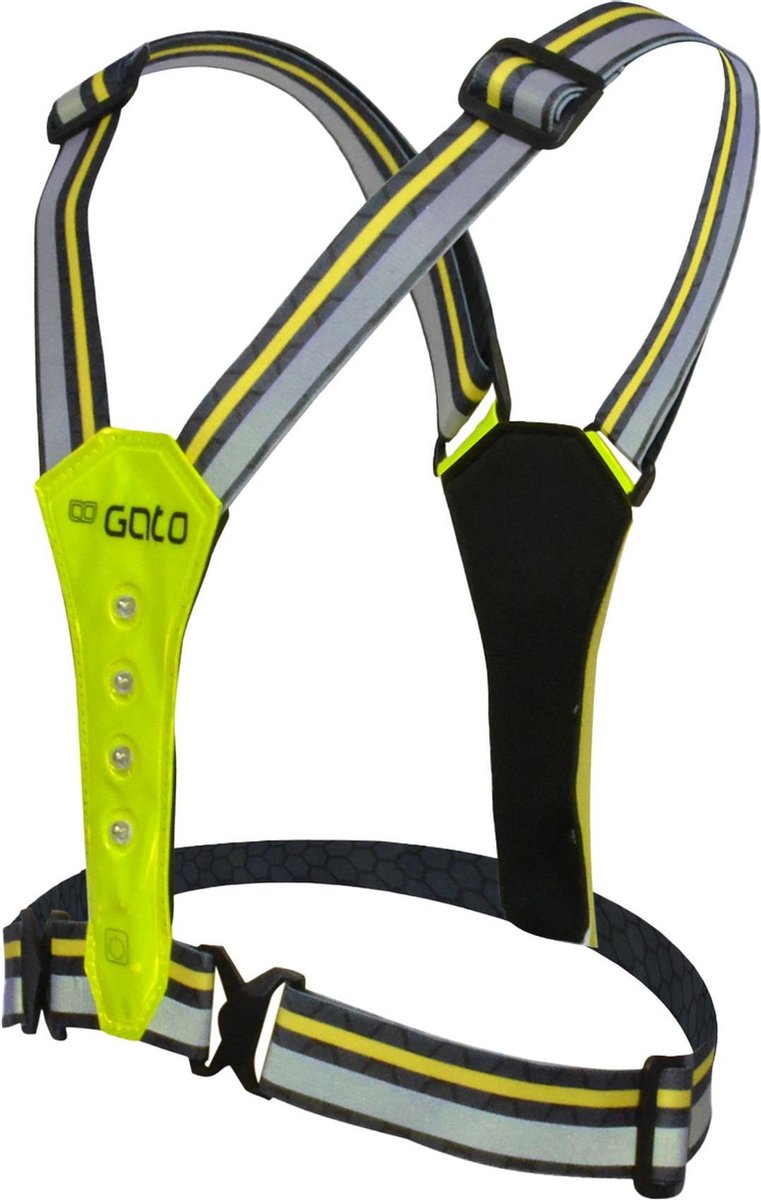 Gato Sports Pro LED Reflectievest - Hardloopverlichting