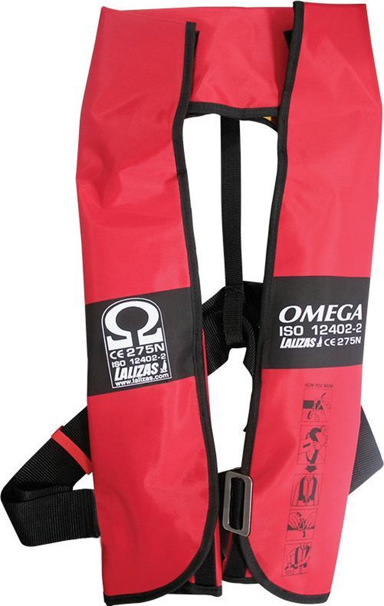 Lalizas omega inflatable 275n iso auto+harn