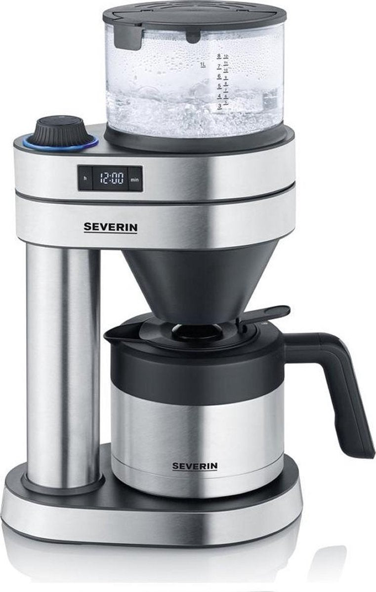 Severin KA5761 Caprice Koffiezetapparaat RVS/Zwart
