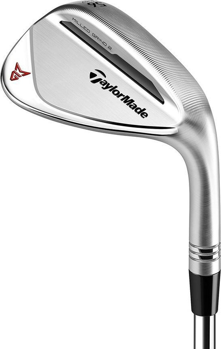 TaylorMade Milled Grind 2 Wedge (steel shaft) 2019 - Chrome | Rechtshandig  |   |  48° Loft | 09° Bounce