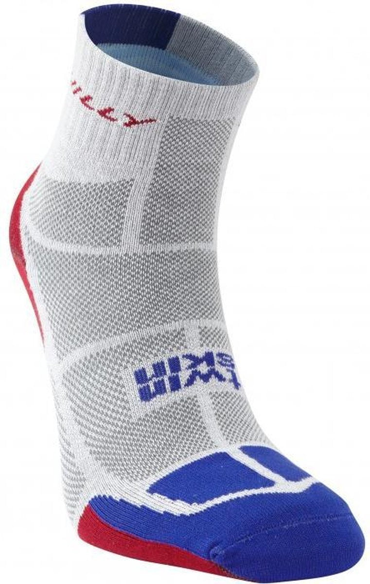 Hilly TwinSkin Anklet - Grijs/Rood/Blauw - 47-49