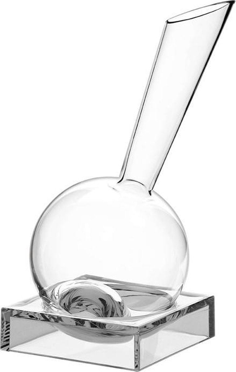 Italesse decanteerkaraf Vinocchio met transparante voet