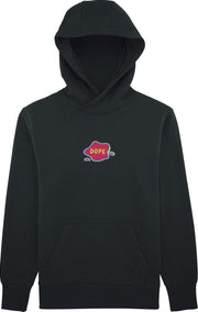 Dope Hoodie - Zwart - Heren - Vrouw - Unisex - Medium - 100% Organisch Katoen