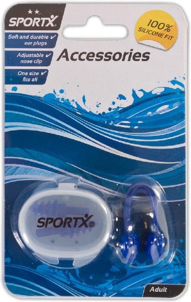 SportX Adult Clip + Doppen **
