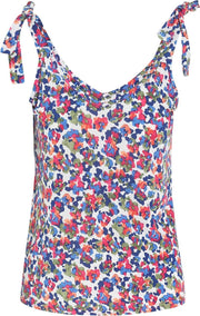 Cassis - Top met bloemenprint - Multicolor