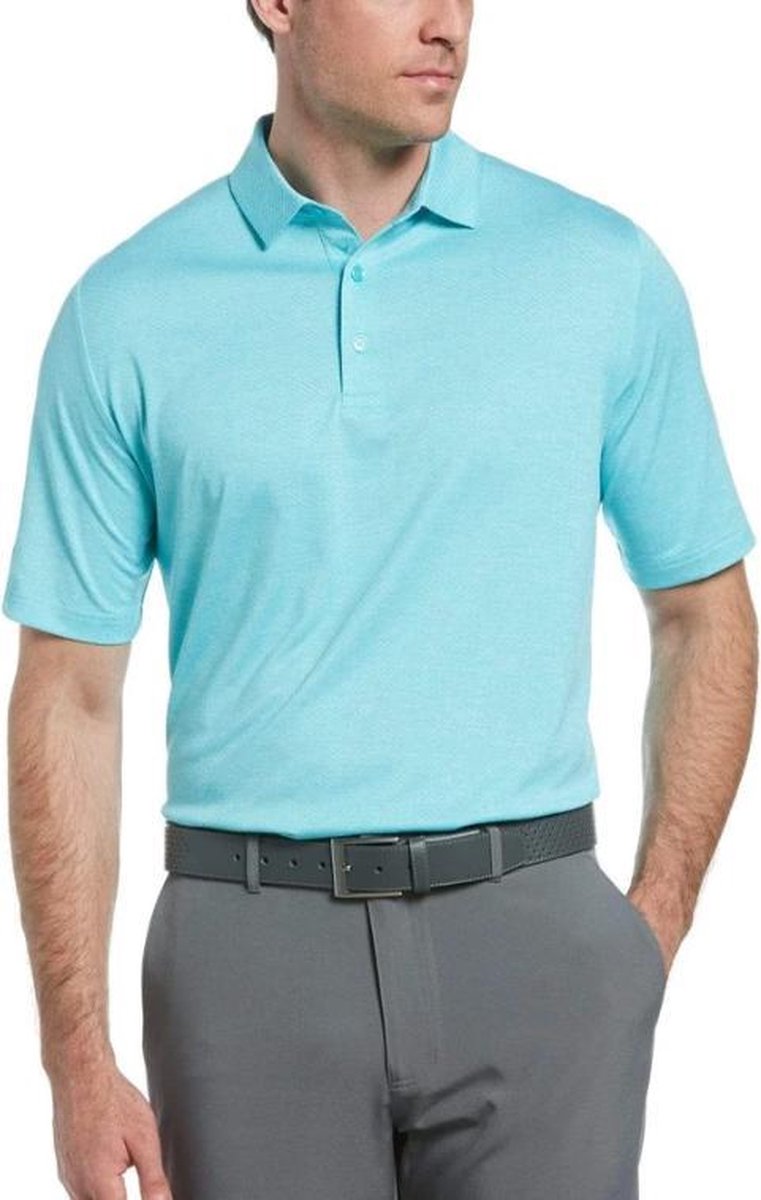 Callaway heren polo blauw - S