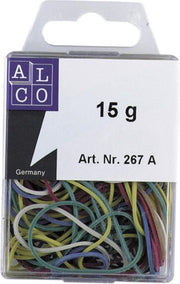 Elastieken Alco 20-50mm ass. - doos 15 gram
