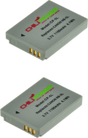 ChiliPower Canon NB-5L camera batterij - 2 stuks verpakking