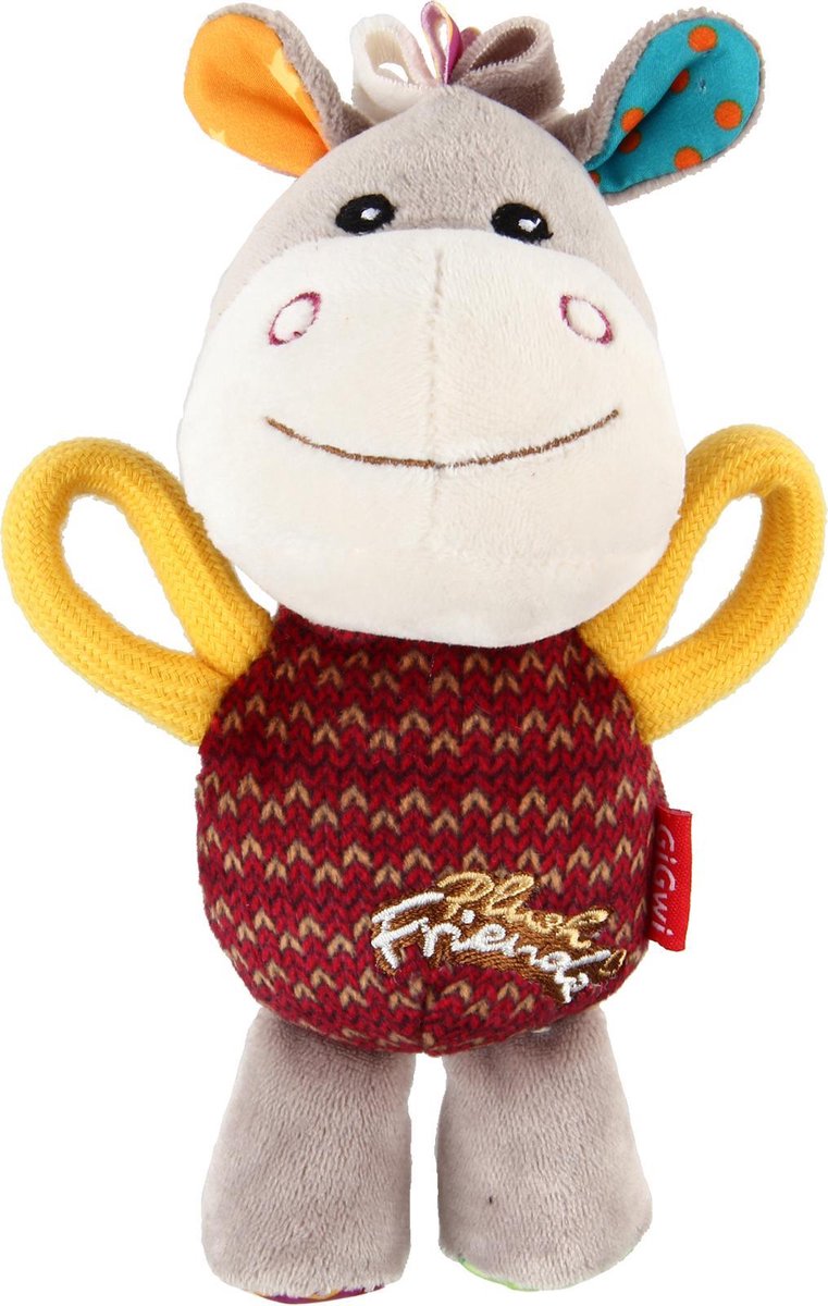 GiGwi Hondenspeelgoed GIG PLUSH FRIENDZ Ezel 16 cm