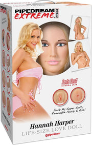 Pipedream Extreme Opblaaspop blond Hannah